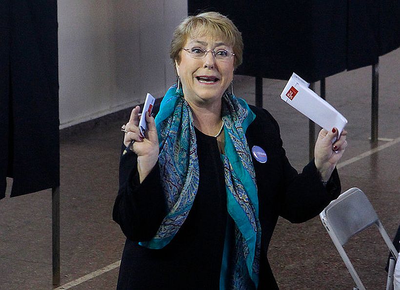 Bachelet se retirará de la política tras ser Presidenta