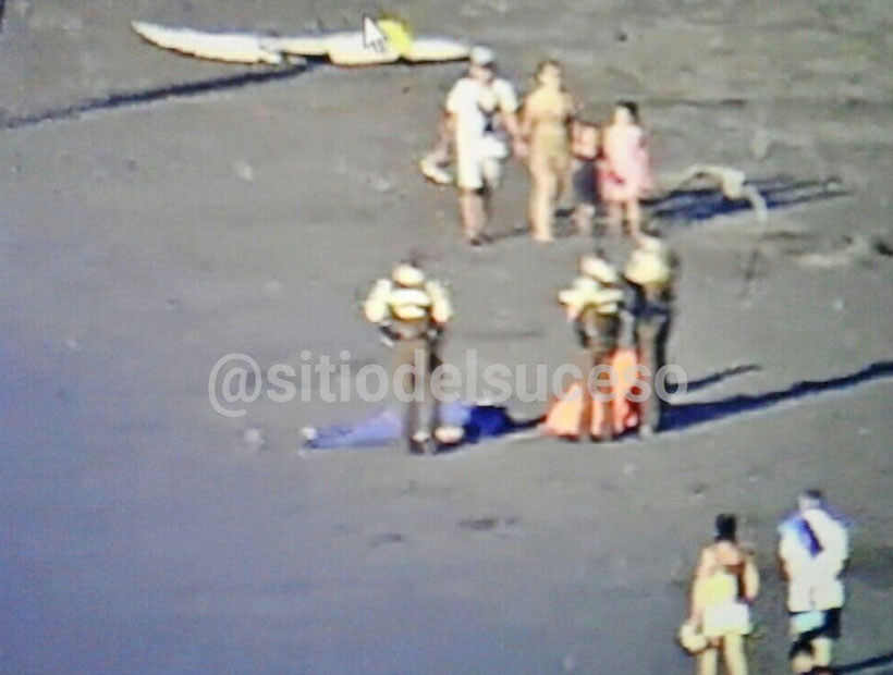 Joven de 25 años murió ahogado en la playa La Boca de Concón soychile cl