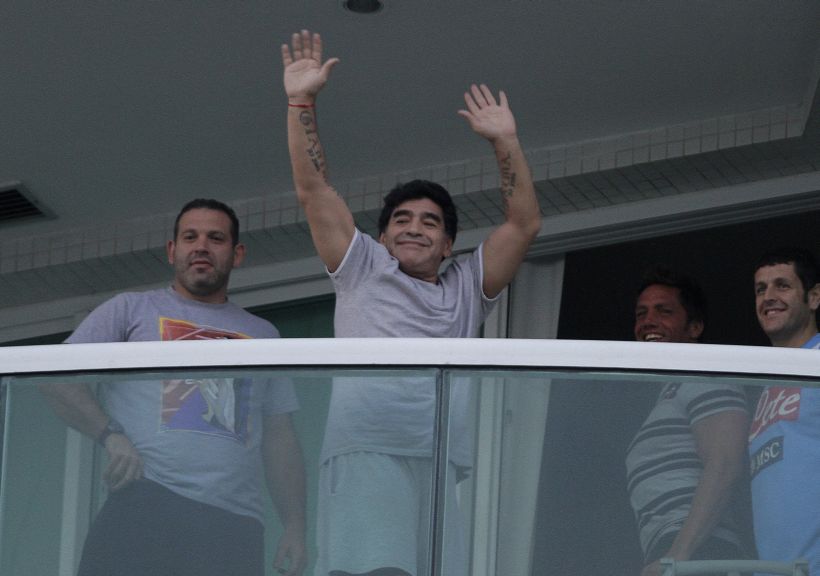 Diego Maradona ingreso al Salón de la Fama del Fútbol italiano