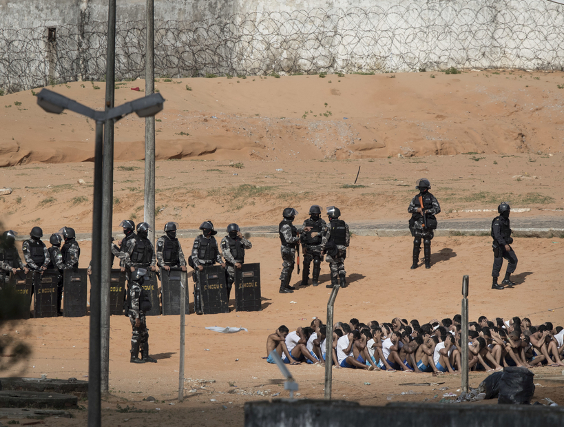 Más de 150 presos se fugaron de una cárcel de Sao Paulo tras un motín