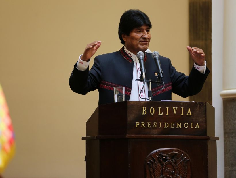 Evo Morales por incendios forestales: 
