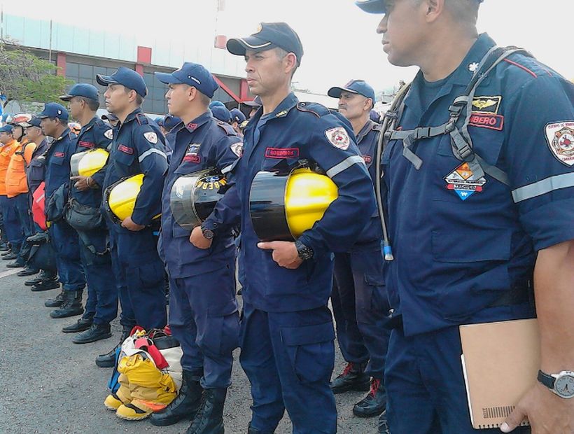 Venezuela envió un contingente de 80 brigadistas para sofocar incendios