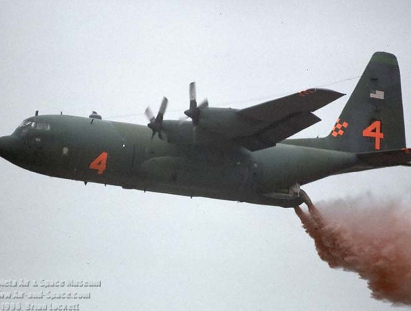 AviónC-130 Tanker llegará a apoyar el combate a los incendios forestales