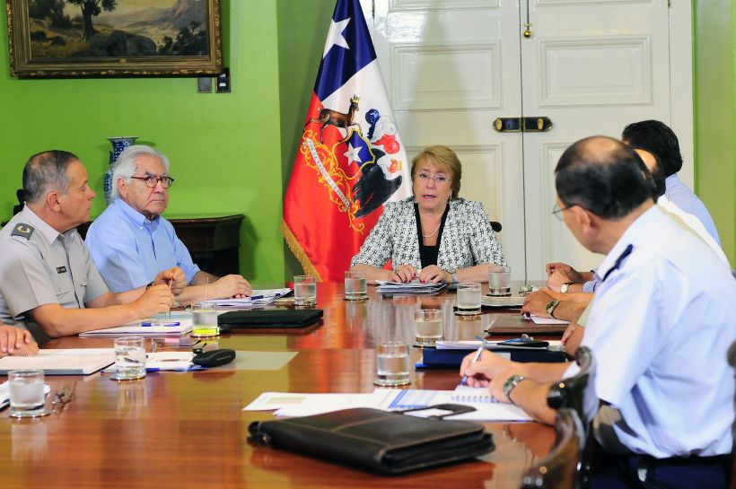 Bachelet confirmó que son 43 detenidos por iniciar incendios: 