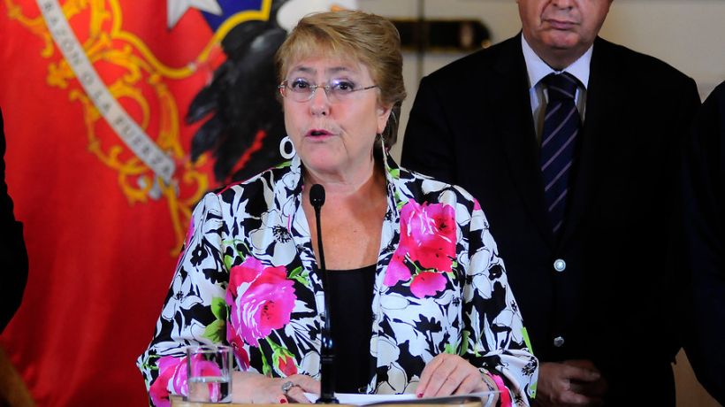 Presidenta Michelle Bachelet: 