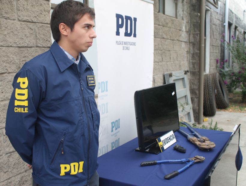 La PDI detuvo a dos sujetos en investigación por robo: uno portaba tobillera electrónica