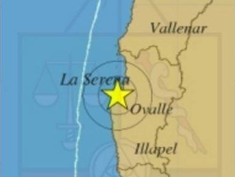 Sismo de 4,7° Richter se sintió en la zona centro norte del país