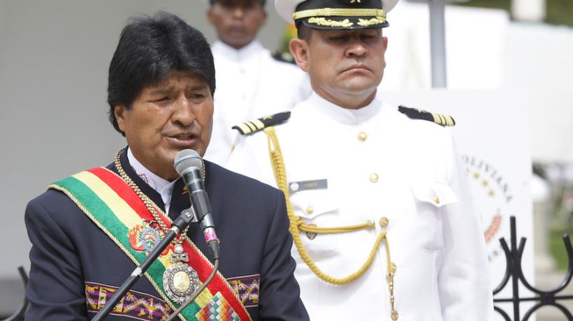 Bolivia vivirá el martes marchas a favor y en contra de reelección de Evo Morales