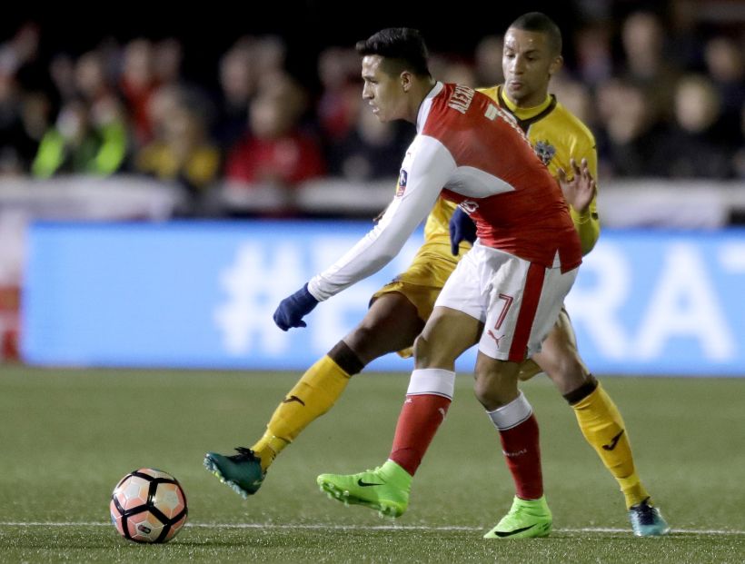 Arsenal de Alexis Sánchez venció al Sutton y avanzó a los cuartos de final de la FA Cup