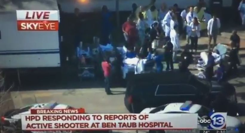 Evacúan hospital en Houston por reportes de disparos