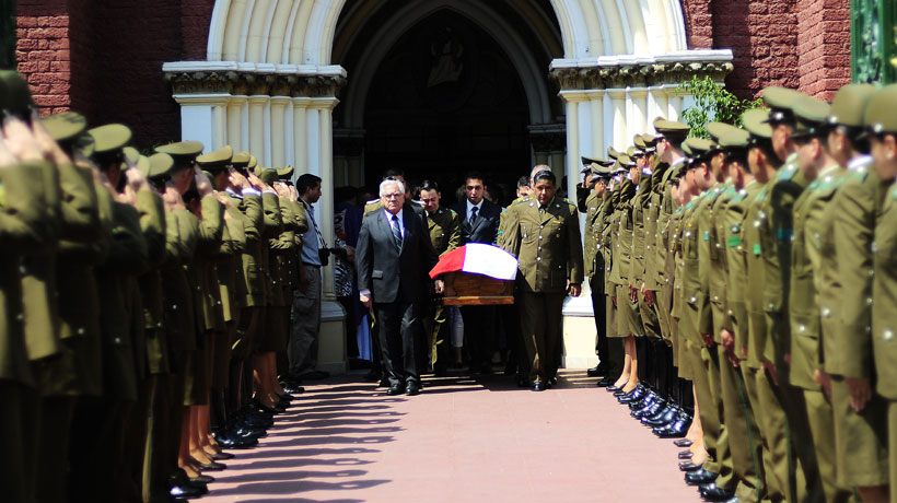 Hoy son los funerales del teniente asesinado en San Joaquín