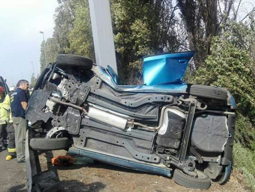 Accidente en la Autopista del Sol dejó una mujer fallecida y a una niña en extrema gravedad
