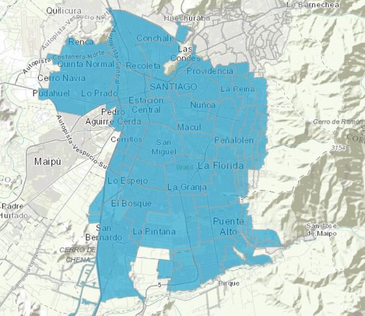 Corte de agua en 30 comunas de Región Metropolitana a raíz del alud