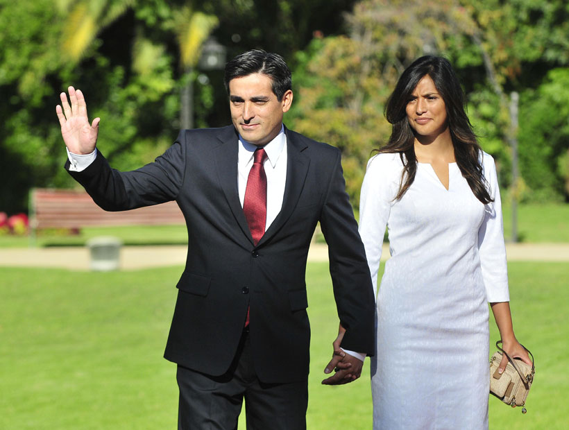 Se casó el ex ministro del Interior Rodrigo Peñailillo