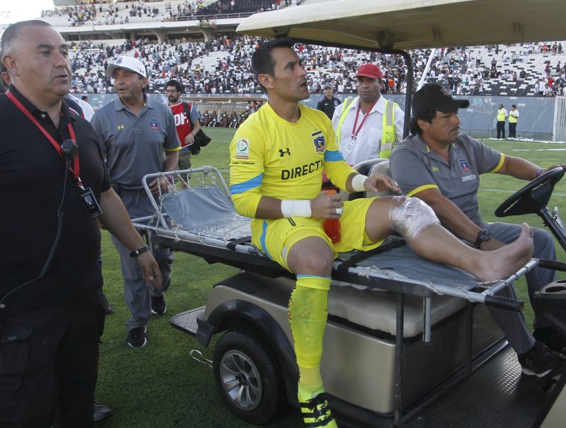 Justo Villar sufrió un esguince de rodilla y se desconoce tiempo de recuperación