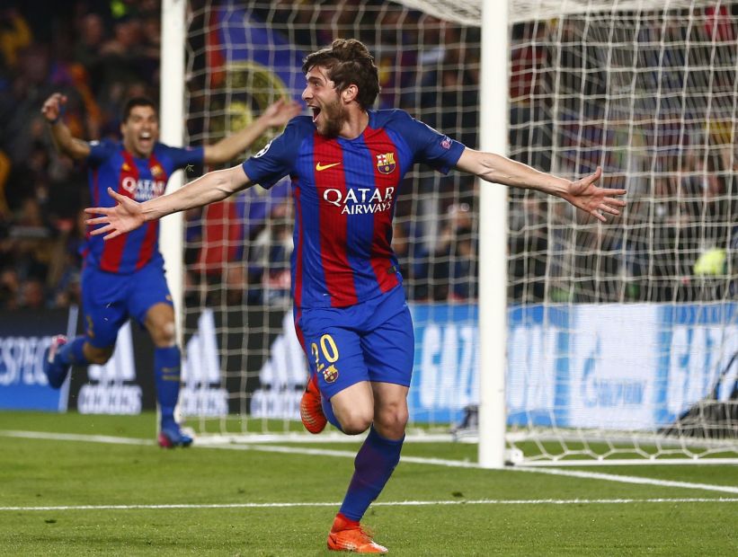 Sergi Roberto, el héroe del Barcelona en la Champions: 