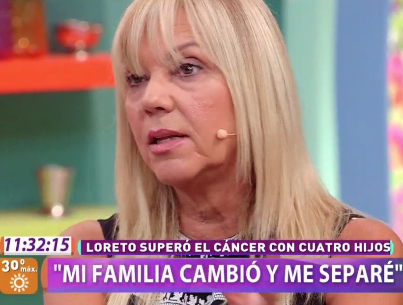 Loreto Delpín contó cómo fue asumir su cáncer su cáncer con cuatro hijos