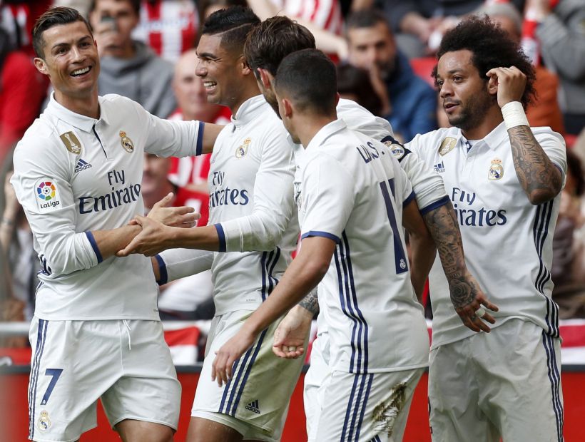 El Real Madrid le ganó 2-1 al Athletic de Bilbao y sigue como líder en España