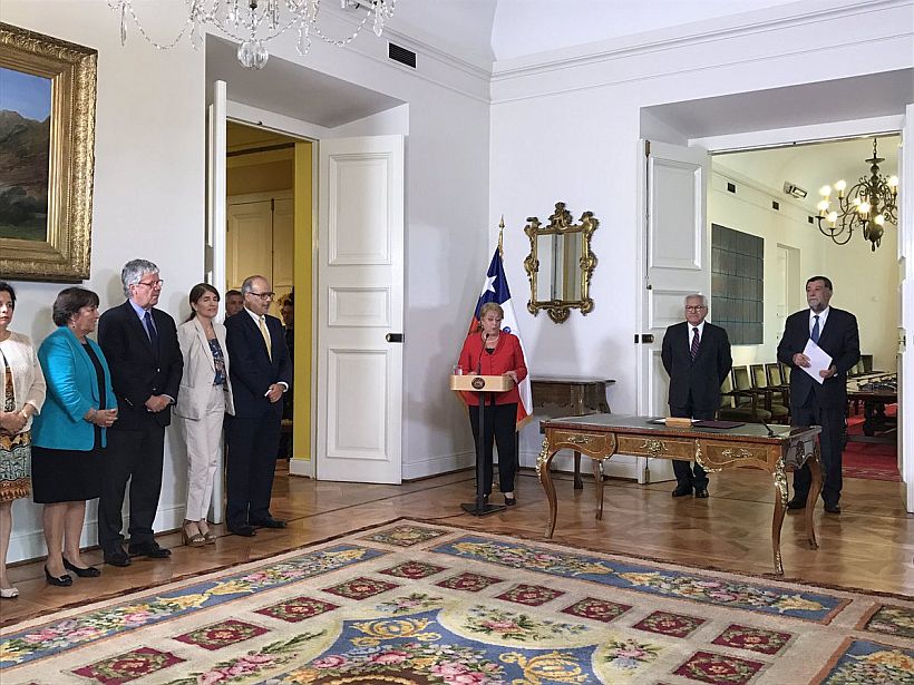 Presidenta y llamado al diálogo a la CAM: "La violencia es inaceptable para este Gobierno"