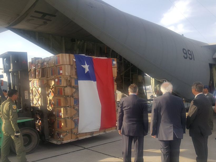 Chile envió ayuda humanitaria a Perú por las inundaciones