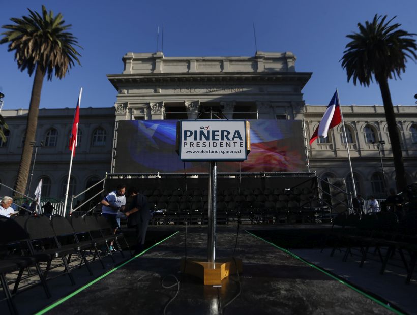 Piñera será proclamado candidato presidencial en el Parque Quinta Normal