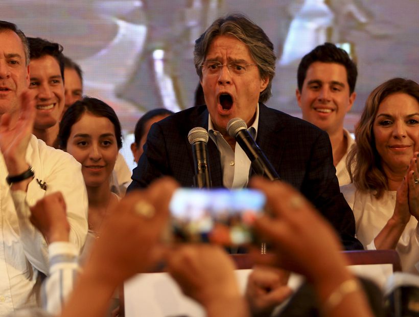 Candidato opositor en Ecuador llamó a defender sus votos con firmeza