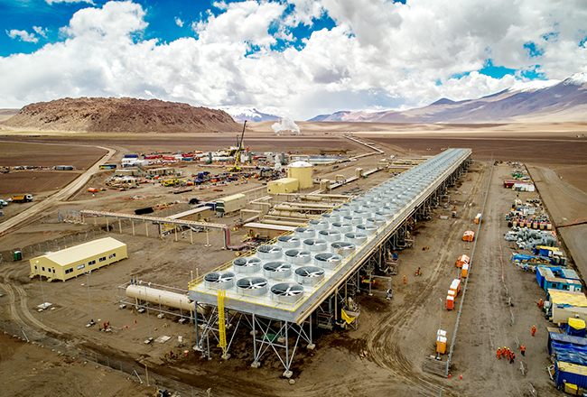 Cerro Pabellón, la primera planta geotérmica de Sudamérica, inicia operaciones