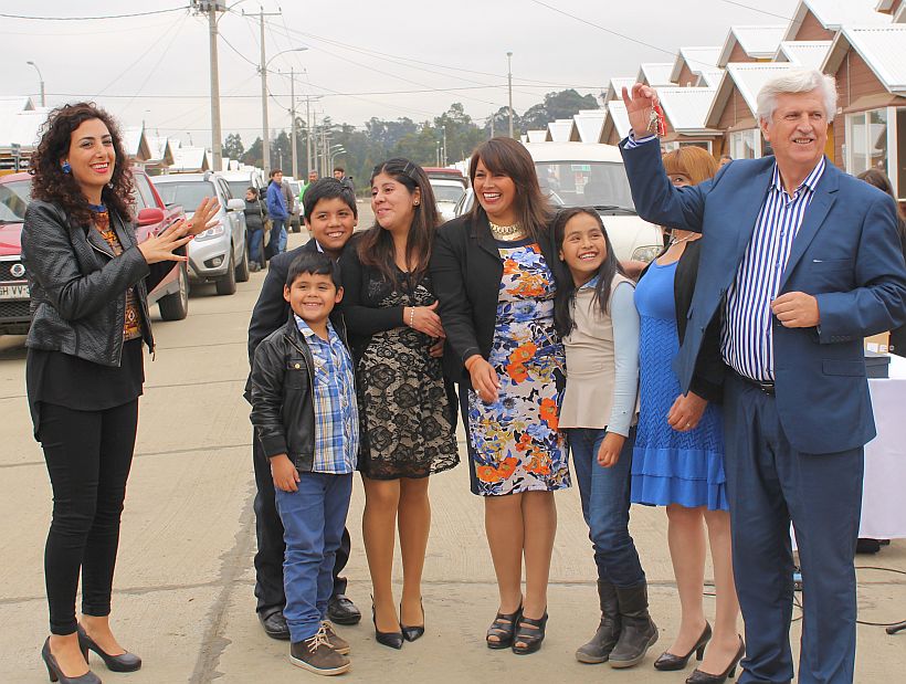 Entregaron viviendas para 142 familias de Lautaro