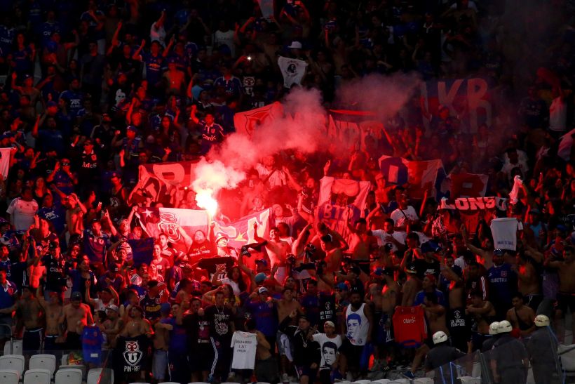Hinchas de la U protagonizaron incidentes en el Arena Corinthians