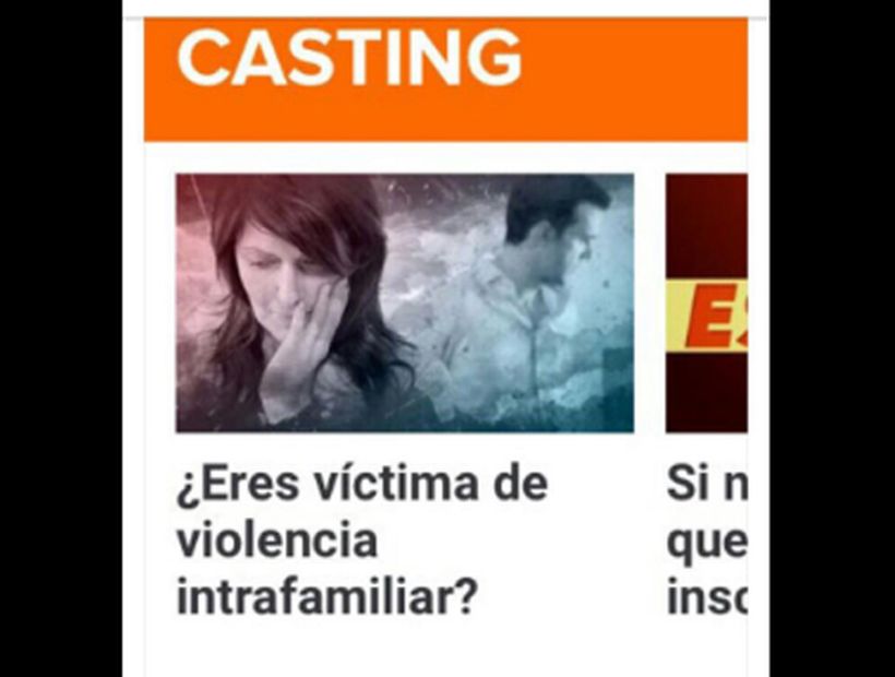 Canal 13 bajó llamado a casting para buscar a víctimas de violencia intrafamiliar