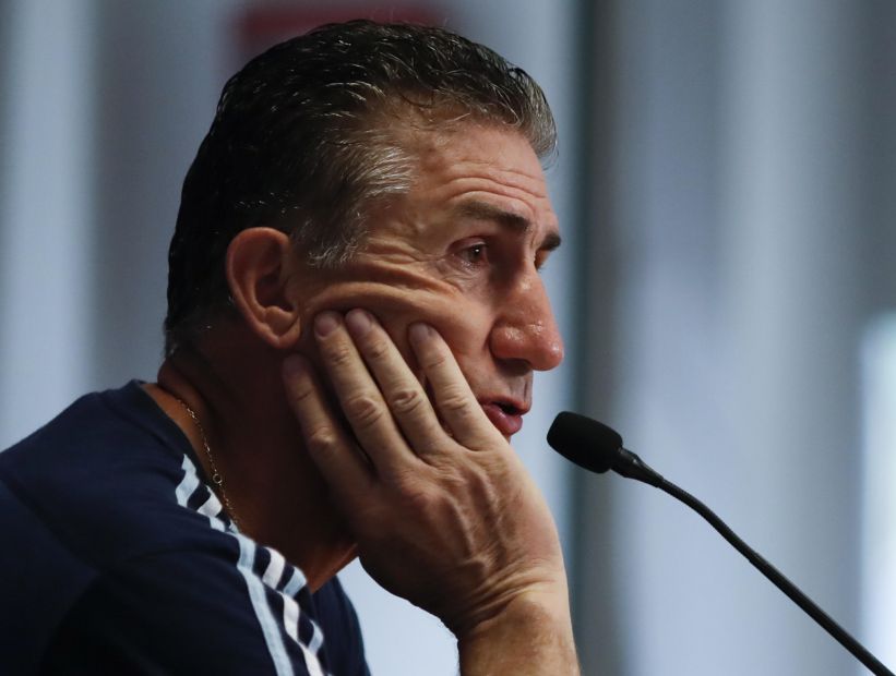 La selección argentina despidió al entrenador Edgardo Bauza