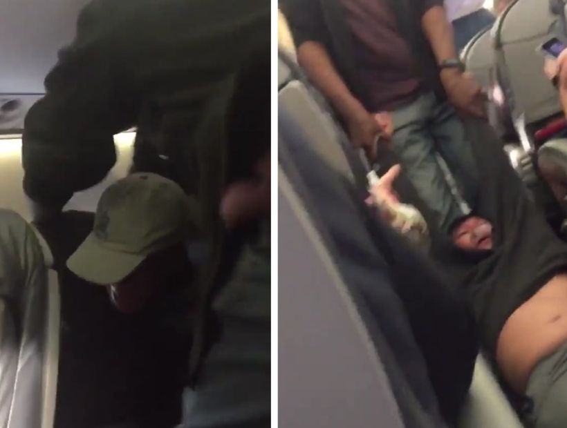 Violenta expulsión de un pasajero en un vuelo de United Airlines provocó indignación en EE.UU