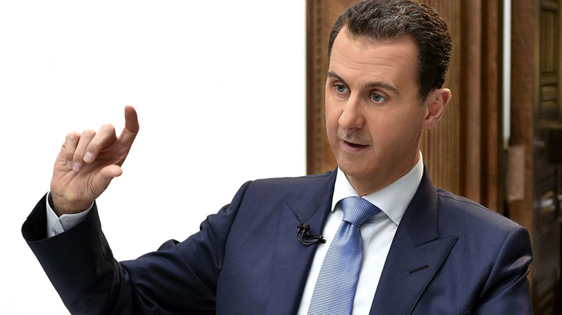 Presidente de Siria dijo que uso de armas químicas es 