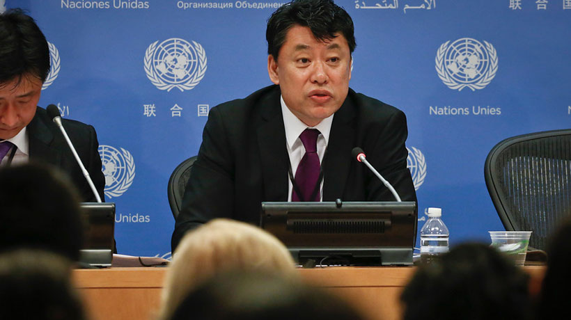 Embajador de Corea del Norte ante la ONU: 