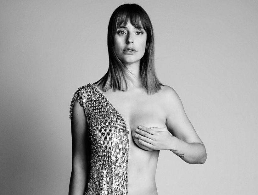 La actriz Marcela del Valle protagonizó el nuevo desnudo de la revista Viernes