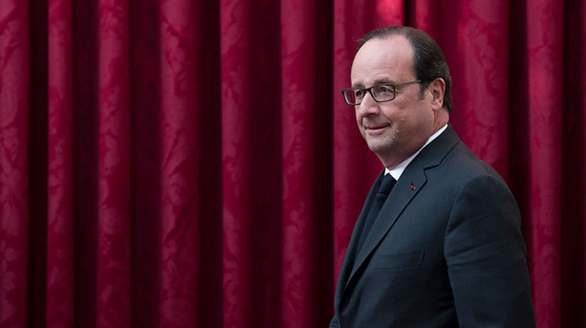 Hollande pidió a los franceses votar por Macron en la segunda vuelta