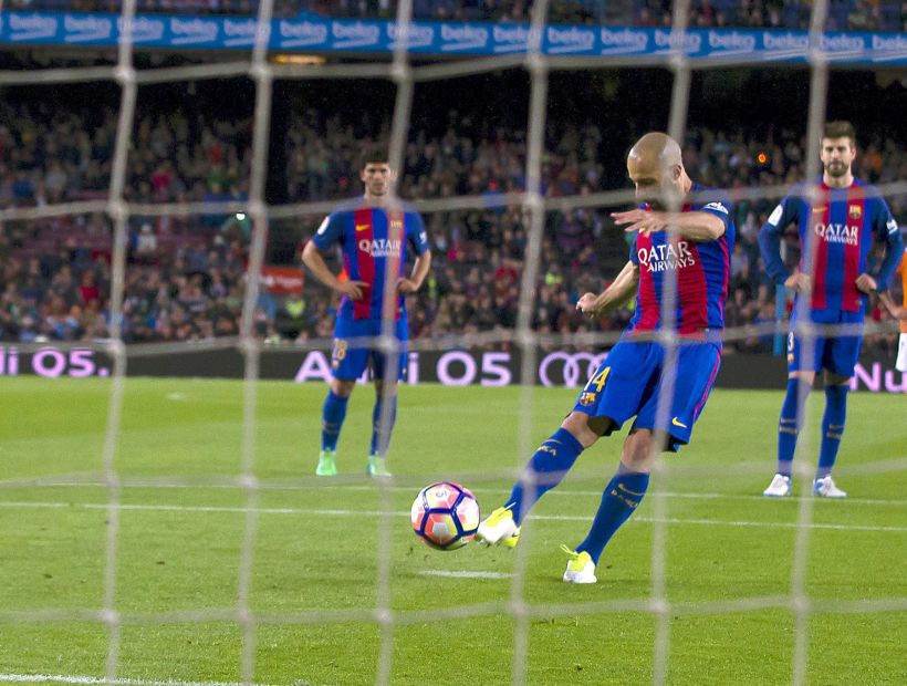 Barcelona venció 7-1 a Osasuna con el primer gol de Mascherano