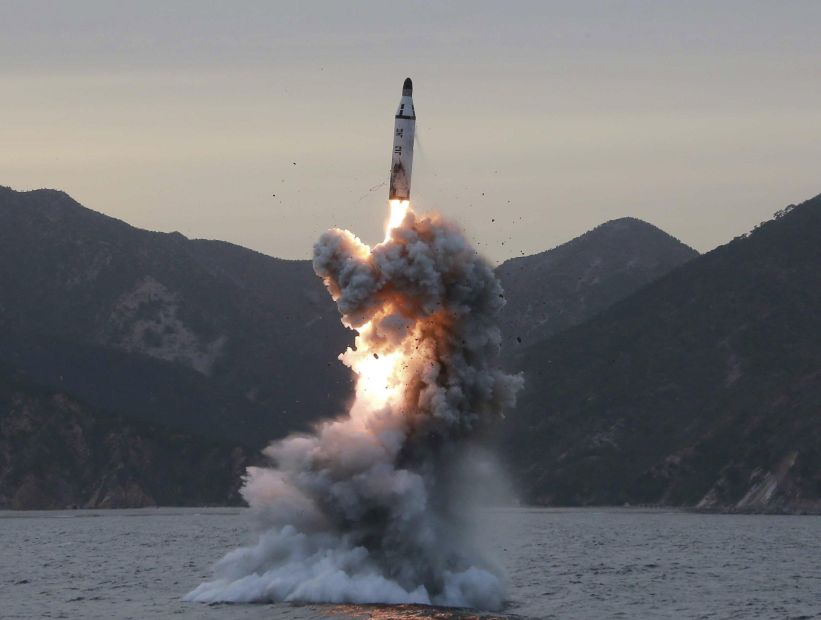 Corea del Norte realizó una nueva prueba de misiles fallida