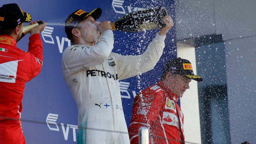 F1: Valtteri Bottas se quedó con el Gran Premio de Rusia
