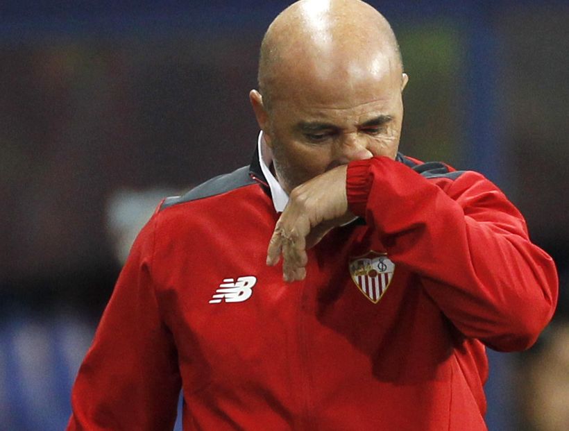 El Sevilla de Sampaoli perdió 4-2 contra el Málaga y se complica para quedar tercero