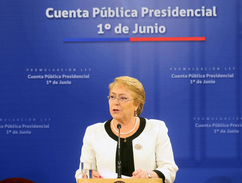 Presidenta promulgó ley que traslada la cuenta pública presidencial al 1 de junio