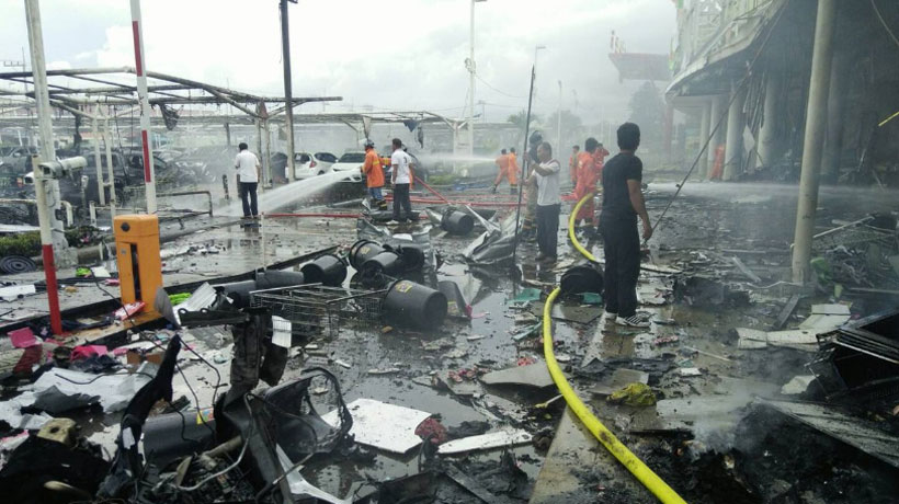 Al menos 40 heridos al estallar dos bombas en el sur del Tailandia