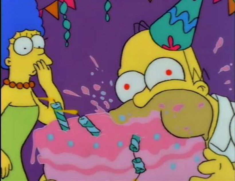 Fanáticos celebraron hoy el cumpleaños de Homero Simpson pese a las dudas por la fecha real