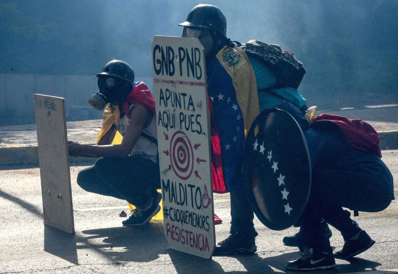 Muere joven arrollado durante una manifestación en el oeste de Venezuela