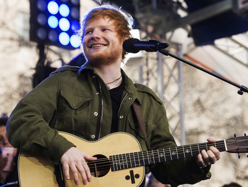 [VIDEO] Ed Sheeran entró en la disputa: 