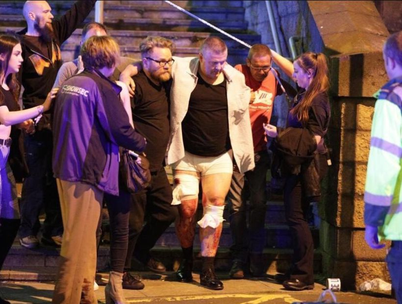 Testigos relataron el incidente en el Manchester Arena