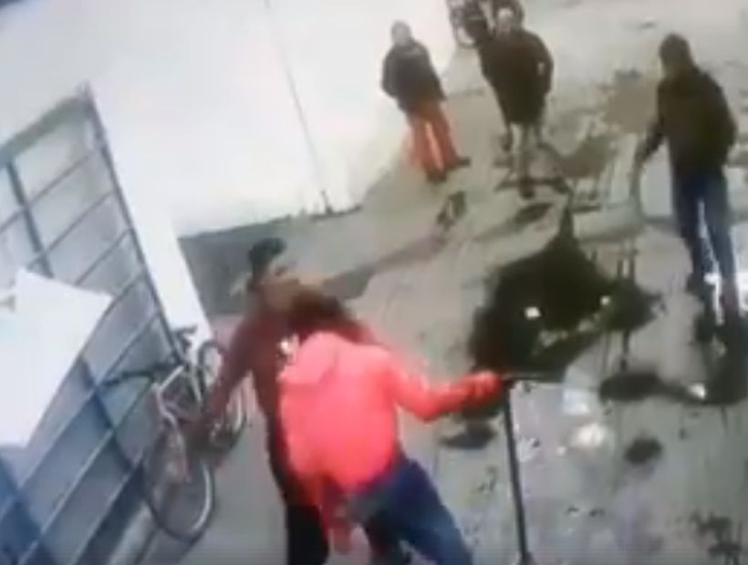 [VIDEO] Ciudadano haitiano fue apuñalado en el Terminal Pesquero de Lo Espejo
