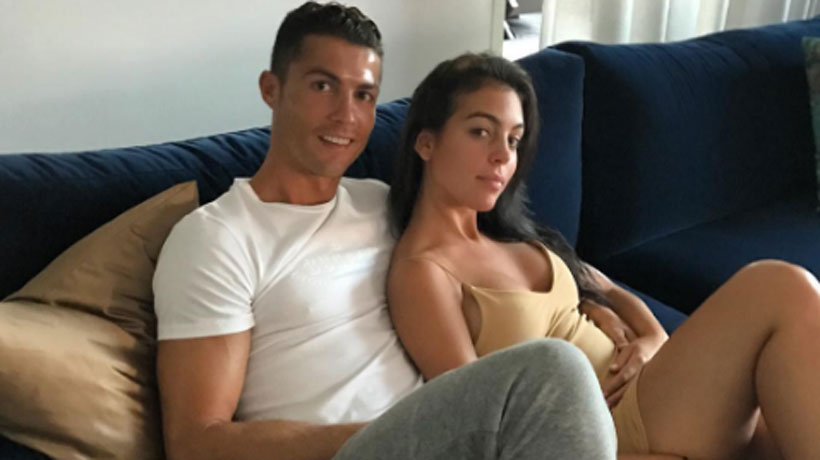 Cristiano Ronaldo publicó primera imagen con su novia y desató rumores de embarazo