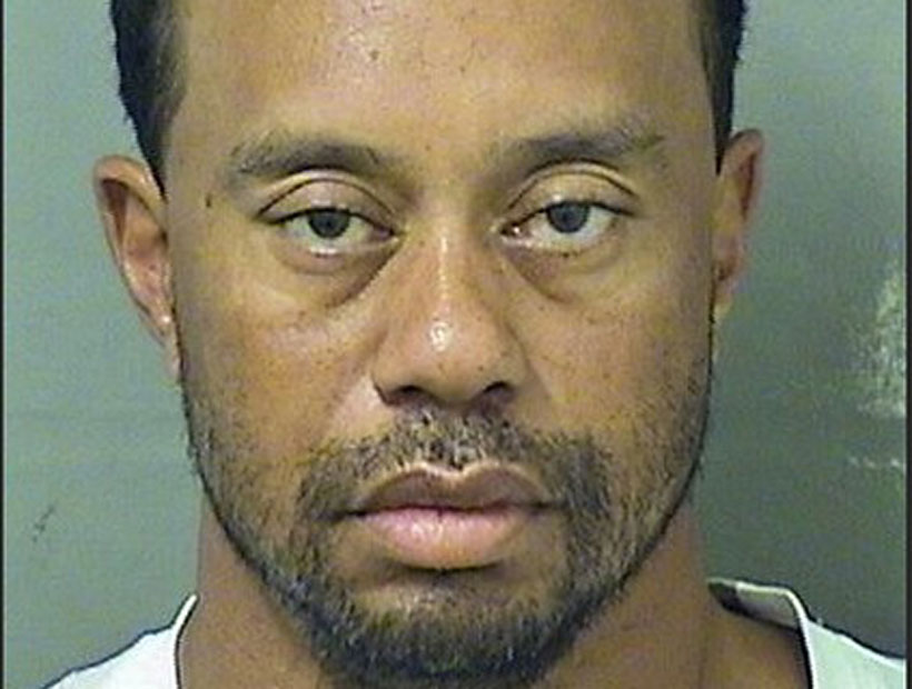 Detuvieron a Tiger Woods por manejar ebrio