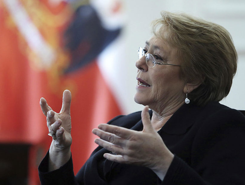 Bachelet aseguró que 